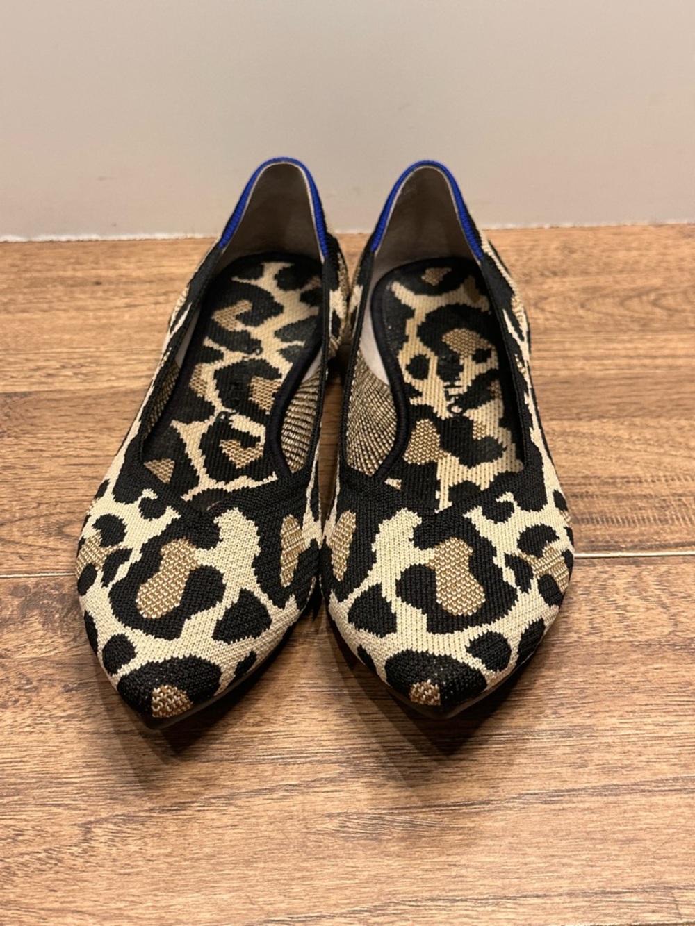 Rothy’s Leopard Print Knit Ballet Flats - 8.5W - Picture 2 of 9